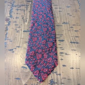 Berioni 100% silk made in Italy floral tie